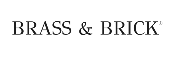 brass and brick trademark logo 2025